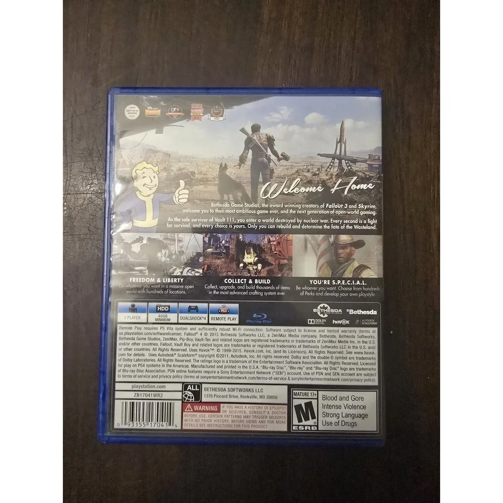 Fallout 4 - Sony Playstation 4 Game - Complete